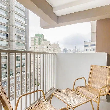 Handy Paraiso Condominio Com Piscina Ao Lado Do Ibirapuera São Paulo Exterior foto