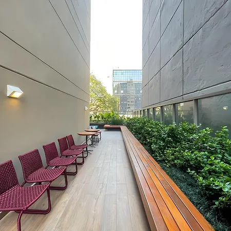 Handy Paraiso Condominio Com Piscina Ao Lado Do Ibirapuera São Paulo Exterior foto
